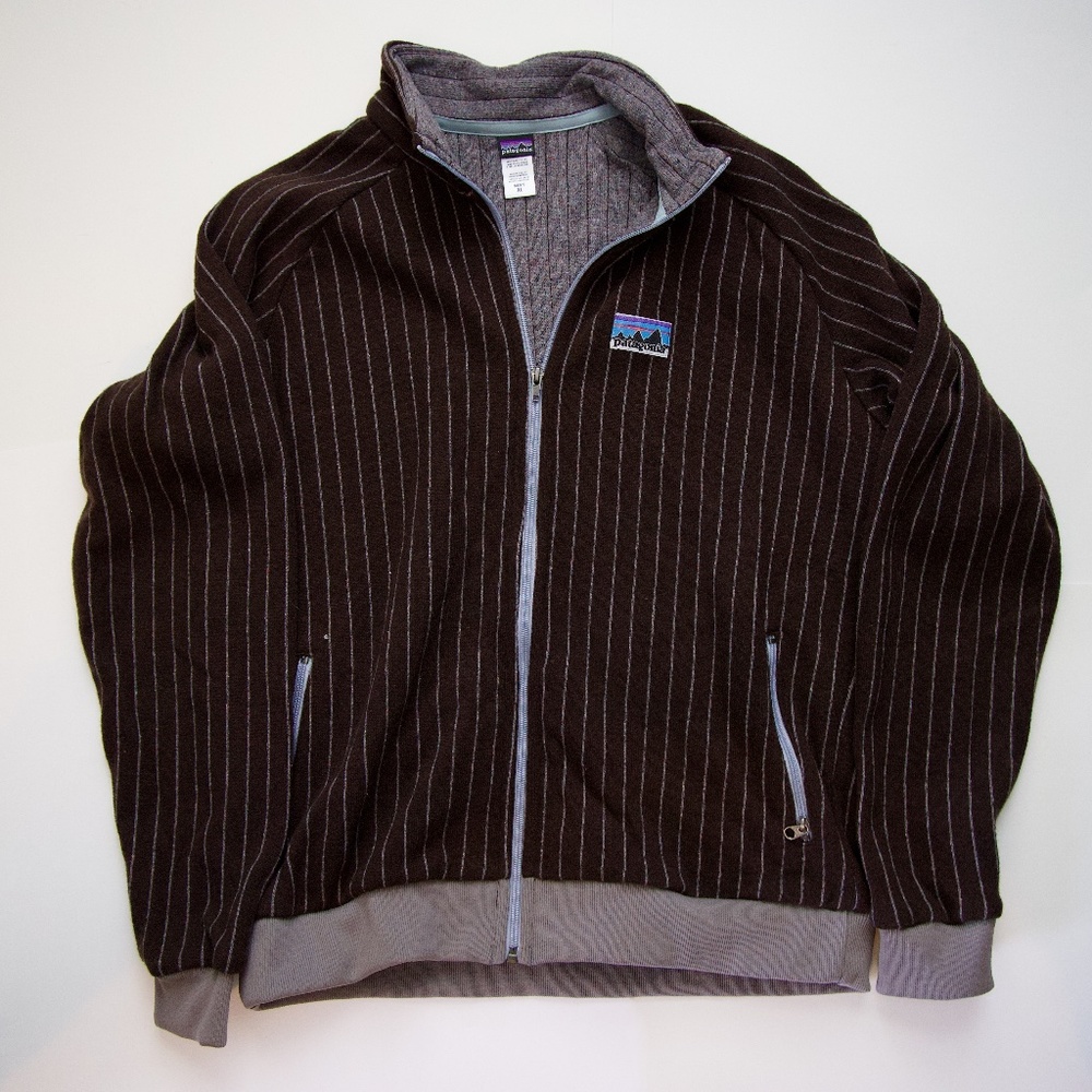 Patagonia Men's Striped Wool Blend Jacket
